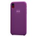 Чехол-накладка для Apple iPhone XR (фиолетовый) [ORG] Soft Touch