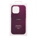 Чехол-накладка для Apple iPhone 15 Pro (багровый) ORG FineW SafeMag