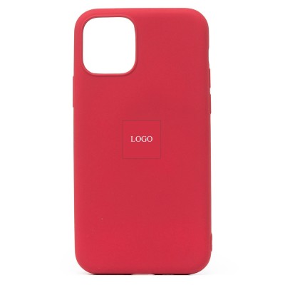 Чехол-накладка для Apple iPhone 11 Pro Max (бордовый) ORG Full Soft Touch