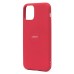 Чехол-накладка для Apple iPhone 11 Pro Max (бордовый) ORG Full Soft Touch