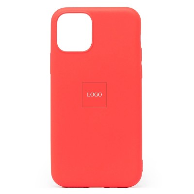 Чехол-накладка для Apple iPhone 11 Pro Max (коралловый) ORG Full Soft Touch