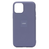 Чехол-накладка для Apple iPhone 11 Pro Max (серый) ORG Full Soft Touch