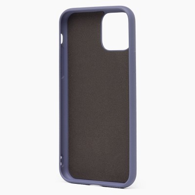 Чехол-накладка для Apple iPhone 11 Pro Max (серый) ORG Full Soft Touch