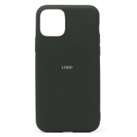 Чехол-накладка для Apple iPhone 11 Pro Max (оливковый) ORG Full Soft Touch