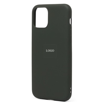 Чехол-накладка для Apple iPhone 11 Pro Max (оливковый) ORG Full Soft Touch