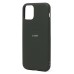 Чехол-накладка для Apple iPhone 11 Pro Max (оливковый) ORG Full Soft Touch