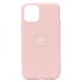Чехол-накладка для Apple iPhone 11 Pro Max (розовый) ORG Full Soft Touch