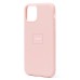 Чехол-накладка для Apple iPhone 11 Pro Max (розовый) ORG Full Soft Touch
