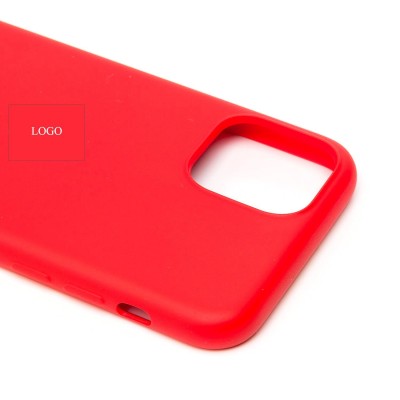 Чехол-накладка для Apple iPhone 11 Pro Max (красный) ORG Full Soft Touch