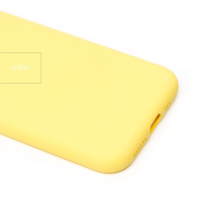 Чехол-накладка для Apple iPhone 11 Pro Max (желтый) ORG Full Soft Touch