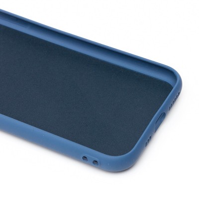 Чехол-накладка для Apple iPhone 11 Pro (синий) ORG Full Soft Touch