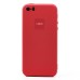Чехол-накладка для Apple iPhone SE (бордовый) ORG Full Soft Touch