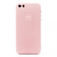 Чехол-накладка для Apple iPhone 5 (розовый) ORG Full Soft Touch