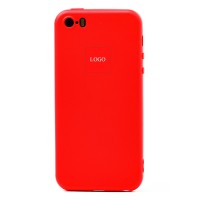 Чехол-накладка для Apple iPhone SE (красный) ORG Full Soft Touch