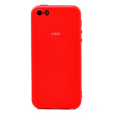 Чехол-накладка для Apple iPhone SE (красный) ORG Full Soft Touch Чехол-накладка для Apple iPhone SE (красный) ORG Full Soft Touch