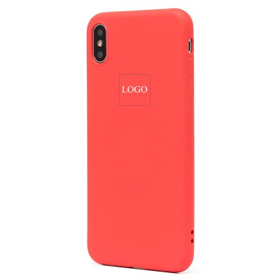 Чехол-накладка для Apple iPhone XS Max (коралловый) ORG Full Soft Touch Чехол-накладка для Apple iPhone XS Max (коралловый) ORG Full Soft Touch