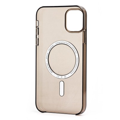 Чехол-накладка для Apple iPhone 11 (черный) ORG PC Clear Case SafeMag