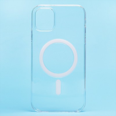 Чехол-накладка для Apple iPhone 11 (прозрачный) ORG PC Clear Case SafeMag