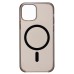Чехол-накладка для Apple iPhone 12 (черный) ORG PC Clear Case SafeMag