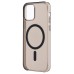 Чехол-накладка для Apple iPhone 12 (черный) ORG PC Clear Case SafeMag