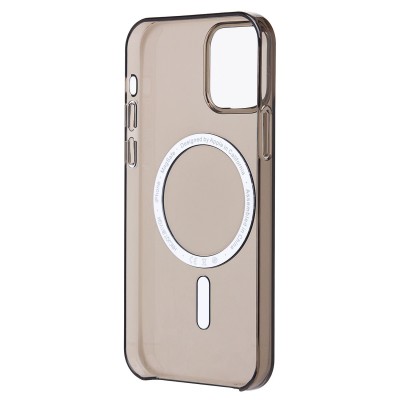 Чехол-накладка для Apple iPhone 12 (черный) ORG PC Clear Case SafeMag