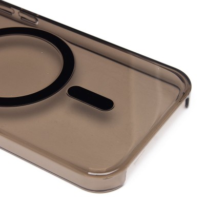 Чехол-накладка для Apple iPhone 12 (черный) ORG PC Clear Case SafeMag