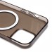 Чехол-накладка для Apple iPhone 12 (черный) ORG PC Clear Case SafeMag