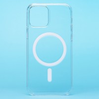 Чехол-накладка для Apple iPhone 12 Pro (прозрачный) ORG PC Clear Case SafeMag