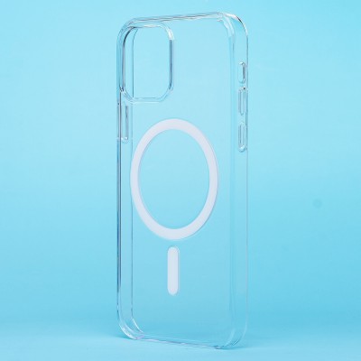 Чехол-накладка для Apple iPhone 12 (прозрачный) ORG PC Clear Case SafeMag