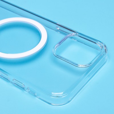 Чехол-накладка для Apple iPhone 12 (прозрачный) ORG PC Clear Case SafeMag