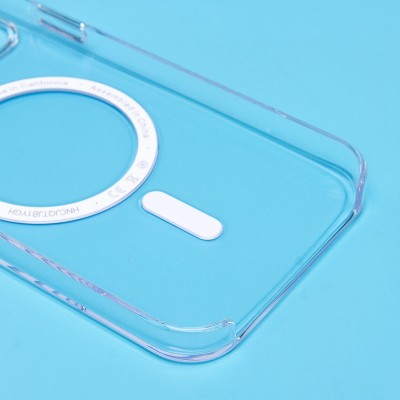 Чехол-накладка для Apple iPhone 12 (прозрачный) ORG PC Clear Case SafeMag