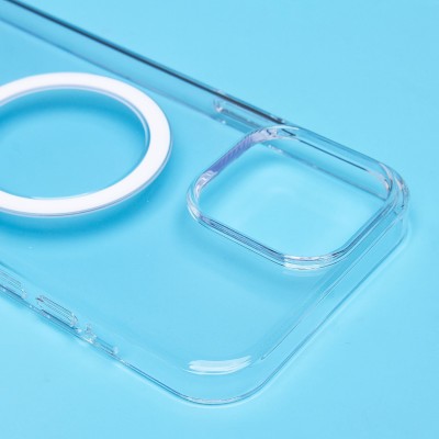 Чехол-накладка для Apple iPhone 13 Pro Max (прозрачный) ORG PC Clear Case SafeMag