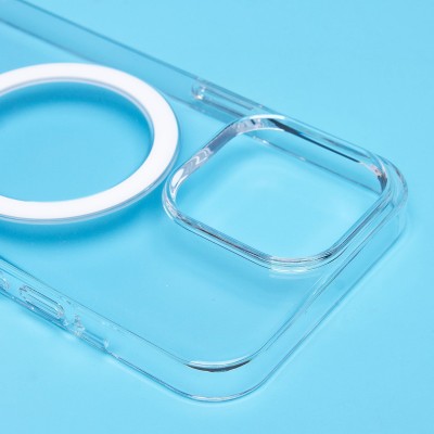 Чехол-накладка для Apple iPhone 13 Pro (прозрачный) ORG PC Clear Case SafeMag