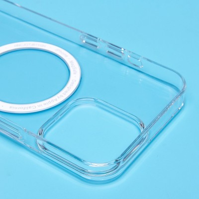 Чехол-накладка для Apple iPhone 13 Pro (прозрачный) ORG PC Clear Case SafeMag