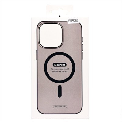 Чехол-накладка для Apple iPhone 14 Pro Max (черный) ORG PC Clear Case SafeMag Чехол-накладка для Apple iPhone 14 Pro Max (черный) ORG PC Clear Case SafeMag