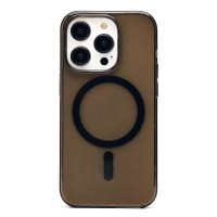 Чехол-накладка для Apple iPhone 14 Pro (черный) ORG PC Clear Case SafeMag