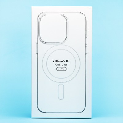 Чехол-накладка для Apple iPhone 14 Pro (прозрачный) ORG PC Clear Case SafeMag