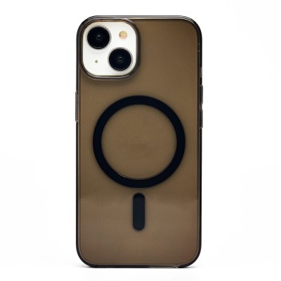 Чехол-накладка для Apple iPhone 13 (черный) ORG PC Clear Case SafeMag