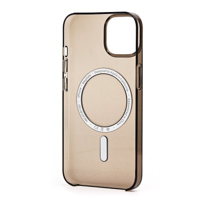 Чехол-накладка для Apple iPhone 13 (черный) ORG PC Clear Case SafeMag