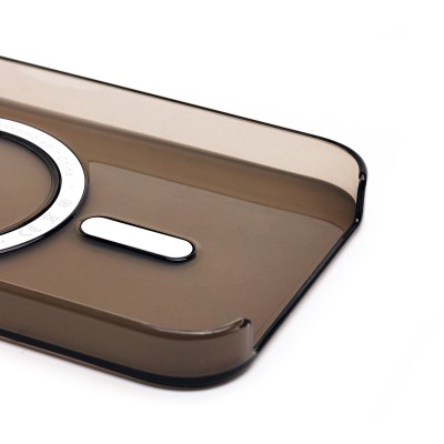 Чехол-накладка для Apple iPhone 13 (черный) ORG PC Clear Case SafeMag