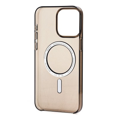 Чехол-накладка для Apple iPhone 15 Pro Max (черный) ORG PC Clear Case SafeMag