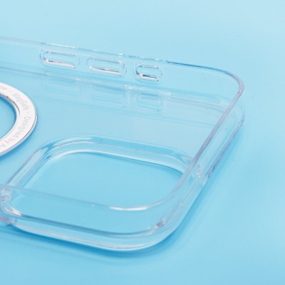 Чехол-накладка для Apple iPhone 15 Pro Max (прозрачный) ORG PC Clear Case SafeMag