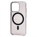 Чехол-накладка для Apple iPhone 15 Pro (черный) ORG PC Clear Case SafeMag