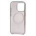 Чехол-накладка для Apple iPhone 15 Pro (черный) ORG PC Clear Case SafeMag