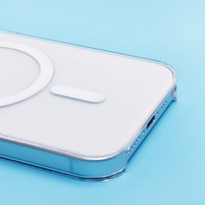 Чехол-накладка для Apple iPhone 15 Pro (прозрачный) ORG PC Clear Case SafeMag