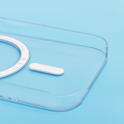 Чехол-накладка для Apple iPhone 15 Pro (прозрачный) ORG PC Clear Case SafeMag