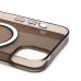 Чехол-накладка для Apple iPhone 15 (черный) ORG PC Clear Case SafeMag