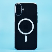 Чехол-накладка для Apple iPhone 16 Plus (прозрачный) ORG PC Clear Case SafeMag