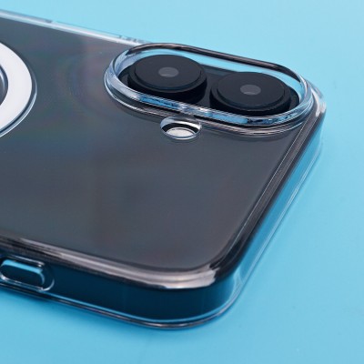 Чехол-накладка для Apple iPhone 16 Plus (прозрачный) ORG PC Clear Case SafeMag