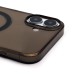 Чехол-накладка для Apple iPhone 16 Plus (прозрачный/черный) ORG PC Clear Case SafeMag